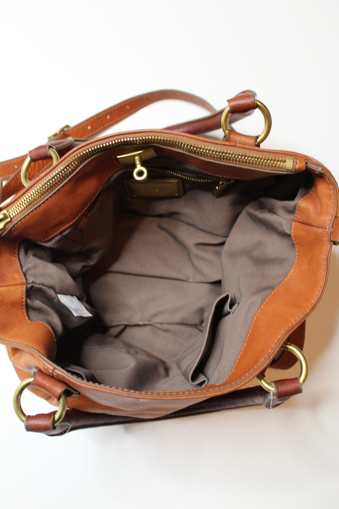 J.CREW boho leather bag with detachable strap (price reduced: was $68)