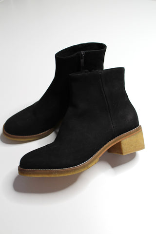 Clarks black Amara crepe boots, size 10 *new with tags