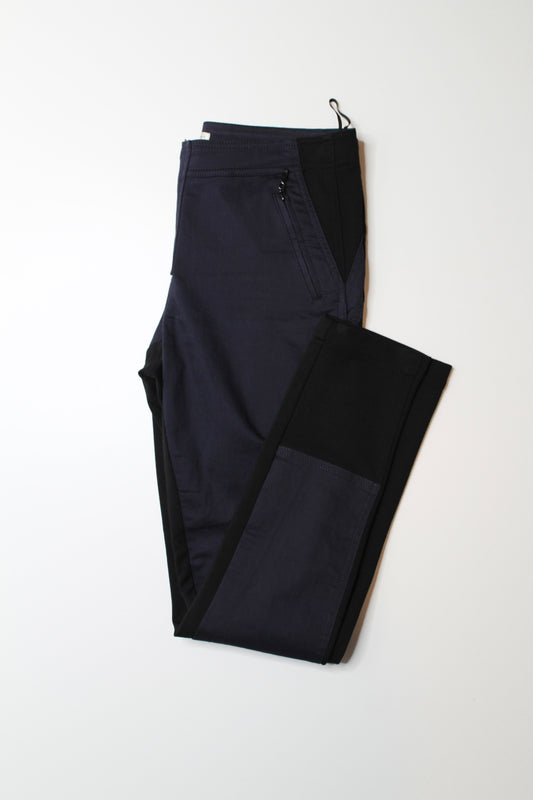 Anthropologie Leifsdottir color block navy/black skinny pant, size 4  (price reduced: was $42)