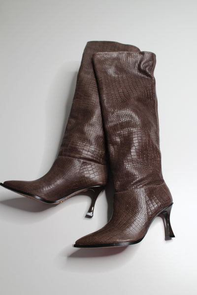 Free People Vicenza Friday fever leather heel boots, size 39 (8) *new without tags