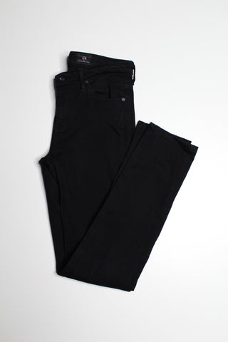 AG Jeans black prima cigarette jeans, size 25