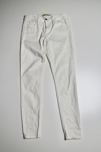 Joe’s cream mid rise skinny ankle jeans, size 26 (price reduced: was $58) (additional 50% off)