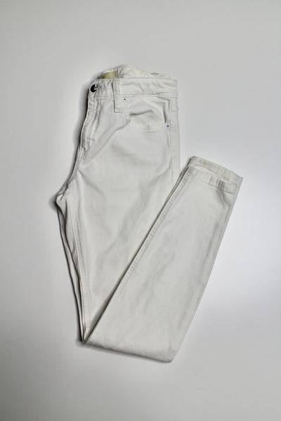 Joe’s cream mid rise skinny ankle jeans, size 26 (price reduced: was $58) (additional 50% off)