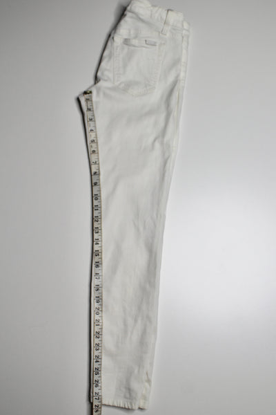 Joe’s cream mid rise skinny ankle jeans, size 26 (price reduced: was $58) (additional 50% off)