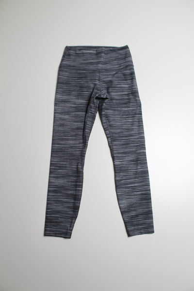 Lululemon striped align leggings, size 6 (25”)