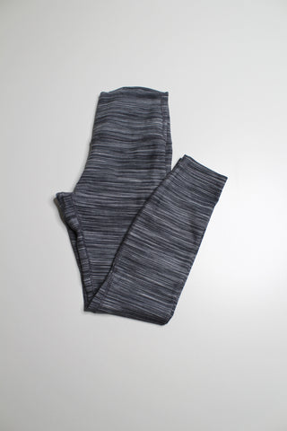 Lululemon striped align leggings, size 6 (25”)