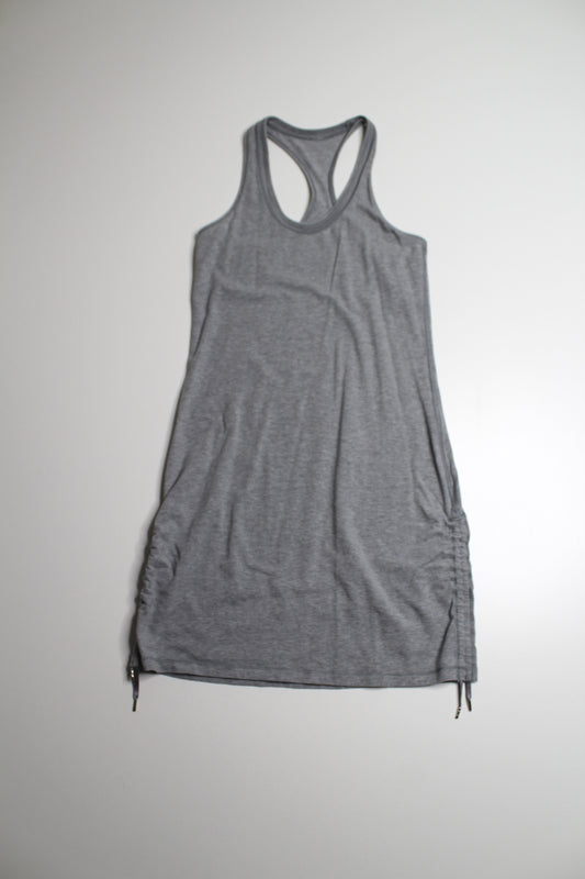 Lululemon grey its a cinch tank dress, no size, fits like 6