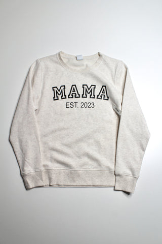 Amazon Fashion mama EST. 2023 sweater, size medium *new with tags