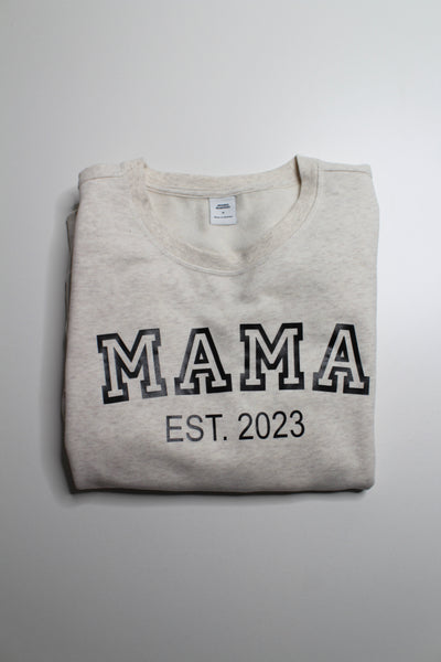 Amazon Fashion mama EST. 2023 sweater, size medium *new with tags (price reduced: was $20)