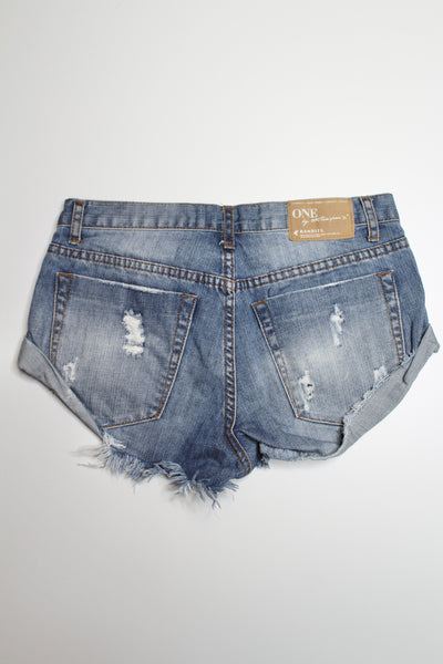 One Teaspoon jean shorts, size 25 (price reduced: was $30)