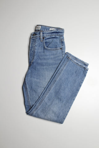 Aritzia Denim Forum yoko high rise slim jeans, size 27 (26L)