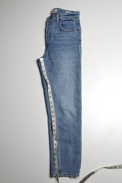 Aritzia Denim Forum yoko high rise slim jeans, size 27 (26L)