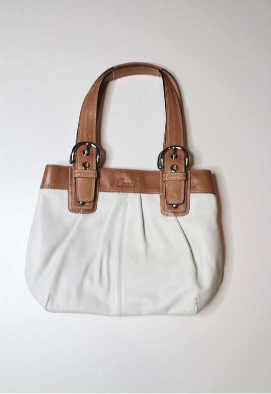 Coach cream / tan soho tote purse (price reduced: was $48) additional 50% off)