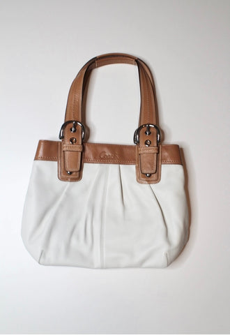 Coach cream / tan soho tote purse (price reduced: was $48) (additional 70% off)