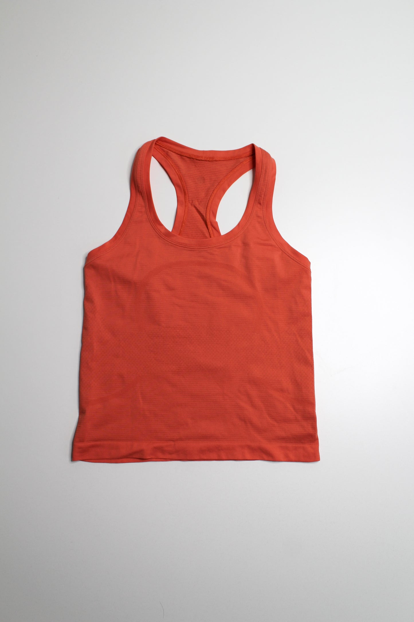 Lululemon orange cropped swiftly tank, size 4 (price reduced: was $30)