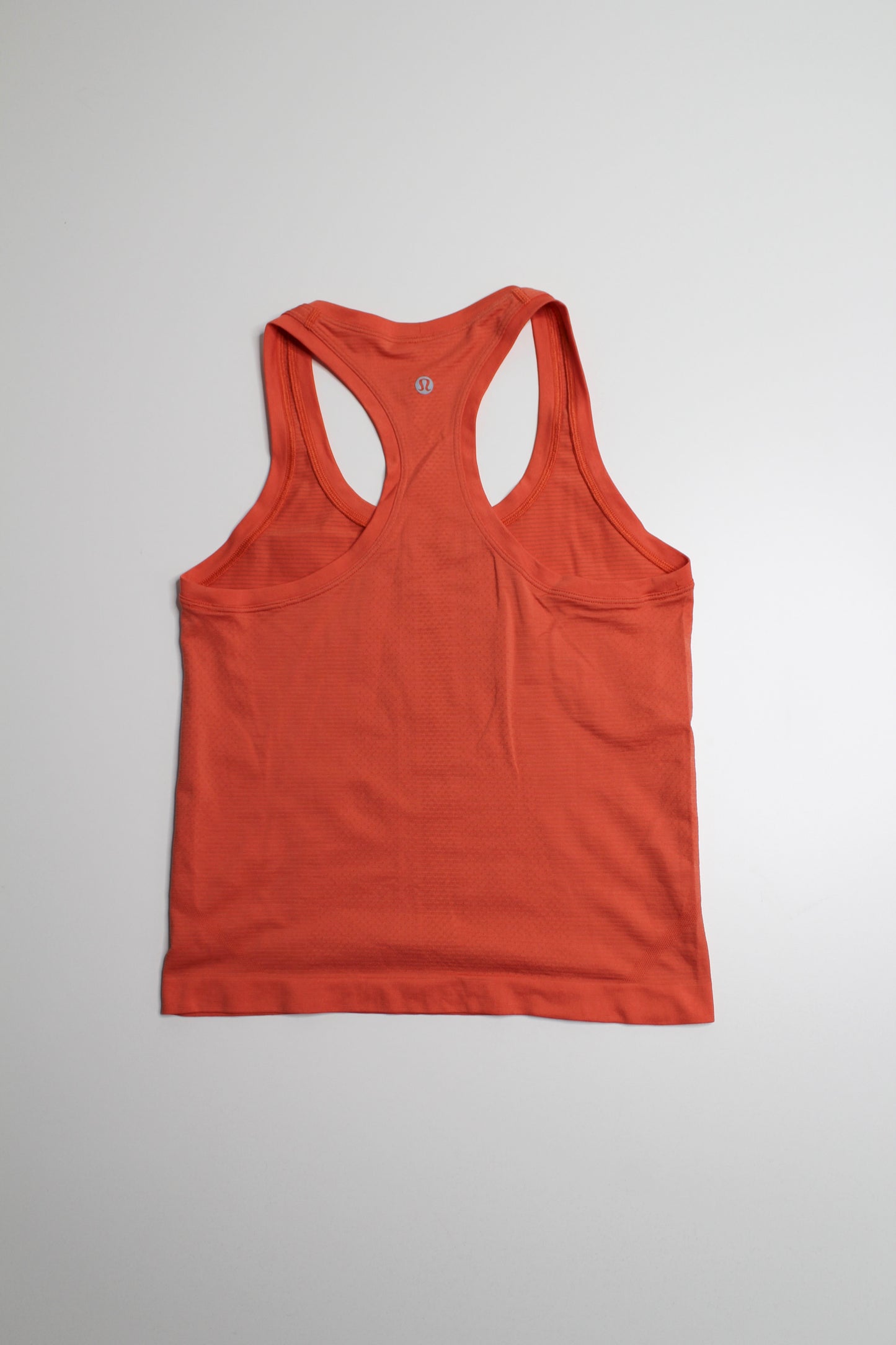 Lululemon orange cropped swiftly tank, size 4 (price reduced: was $30)