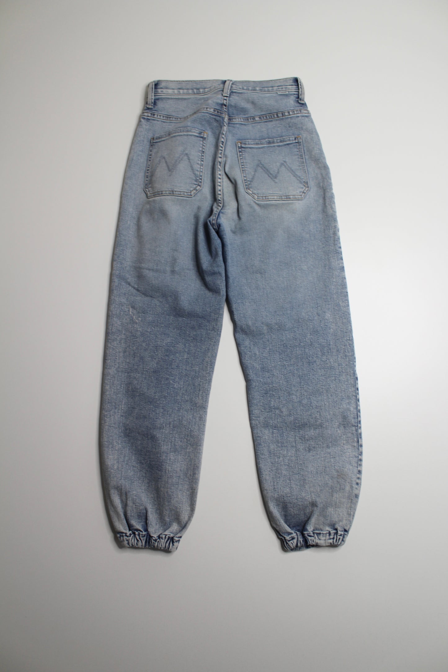 Mother marrakesh days the wrapper patch springy ankle high rise jeans, size 26 (price reduced: was $125)