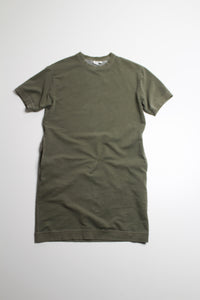 Tentree organic cotton olive t shirt dress, size xs (relaxed fit) (price reduced: was $25)