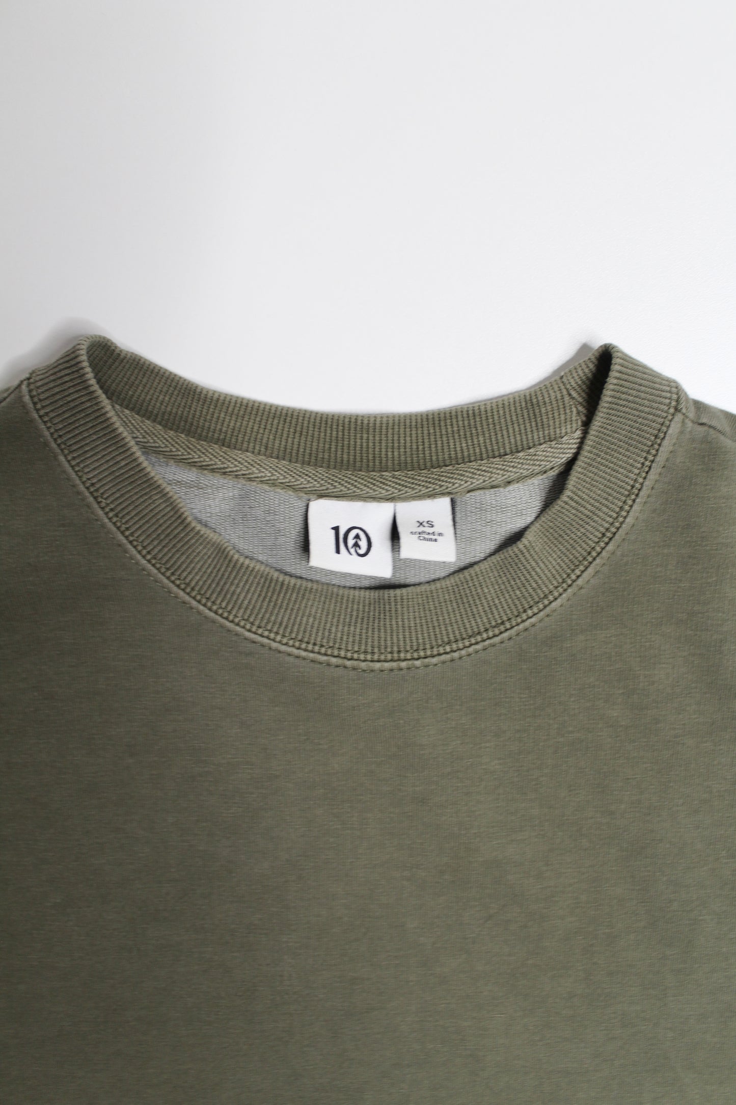 Tentree organic cotton olive t shirt dress, size xs (relaxed fit) (price reduced: was $25)