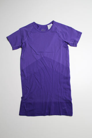 Nike purple dri-fit shirt sleeve, size medium (long) (additional 70% off)