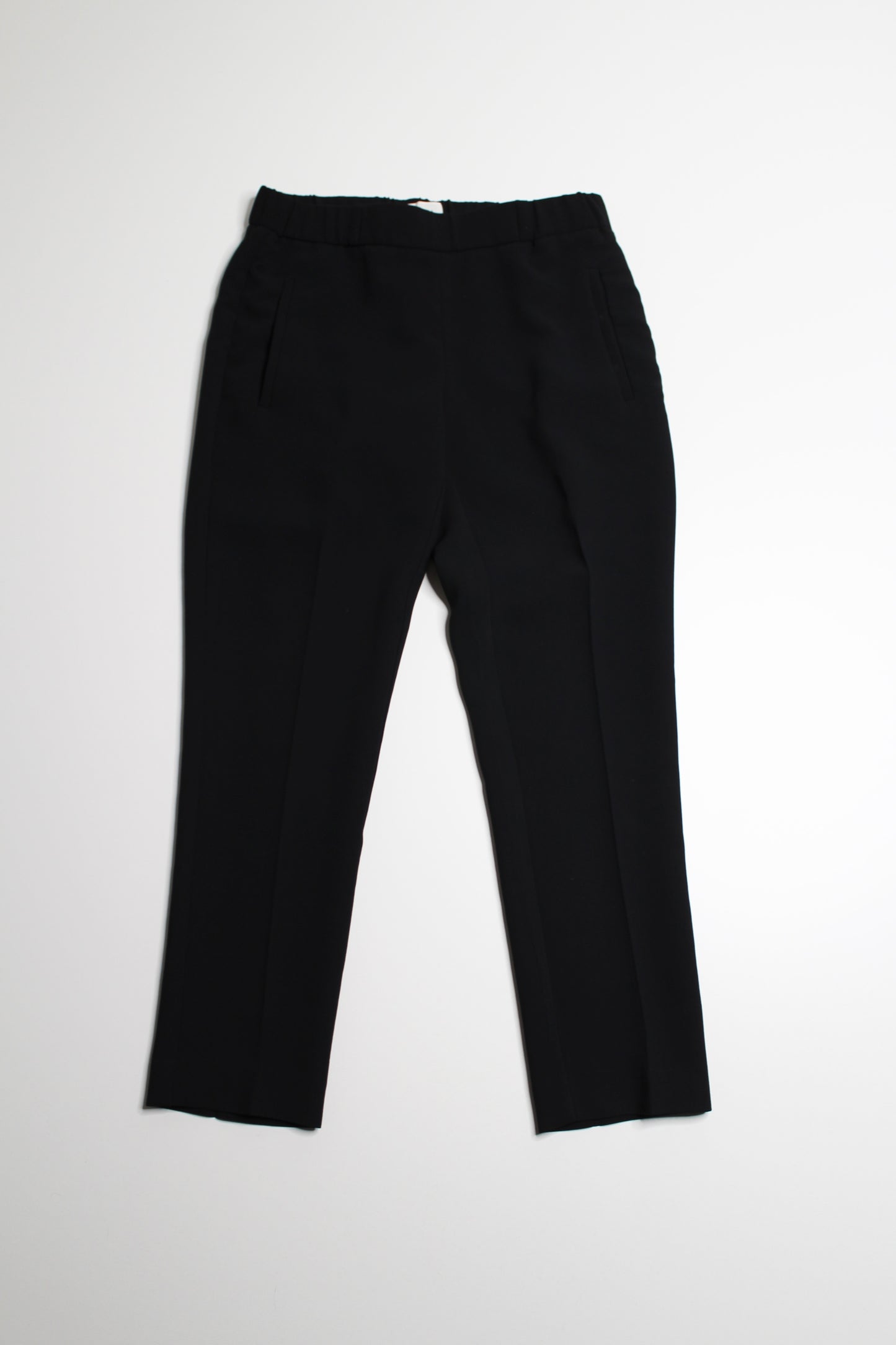 Aritzia wilfred black pull on trouser, size 0