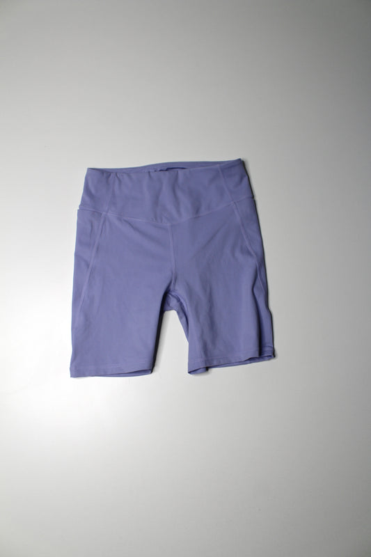 Zella (Nordstrom) lavender high waisted bike shorts, size medium (sale: was $15)