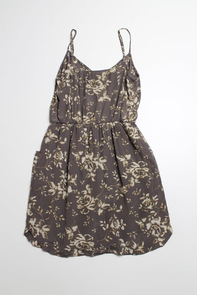 Aritzia t babaton silk floral dress, size small (price reduced: was $48)