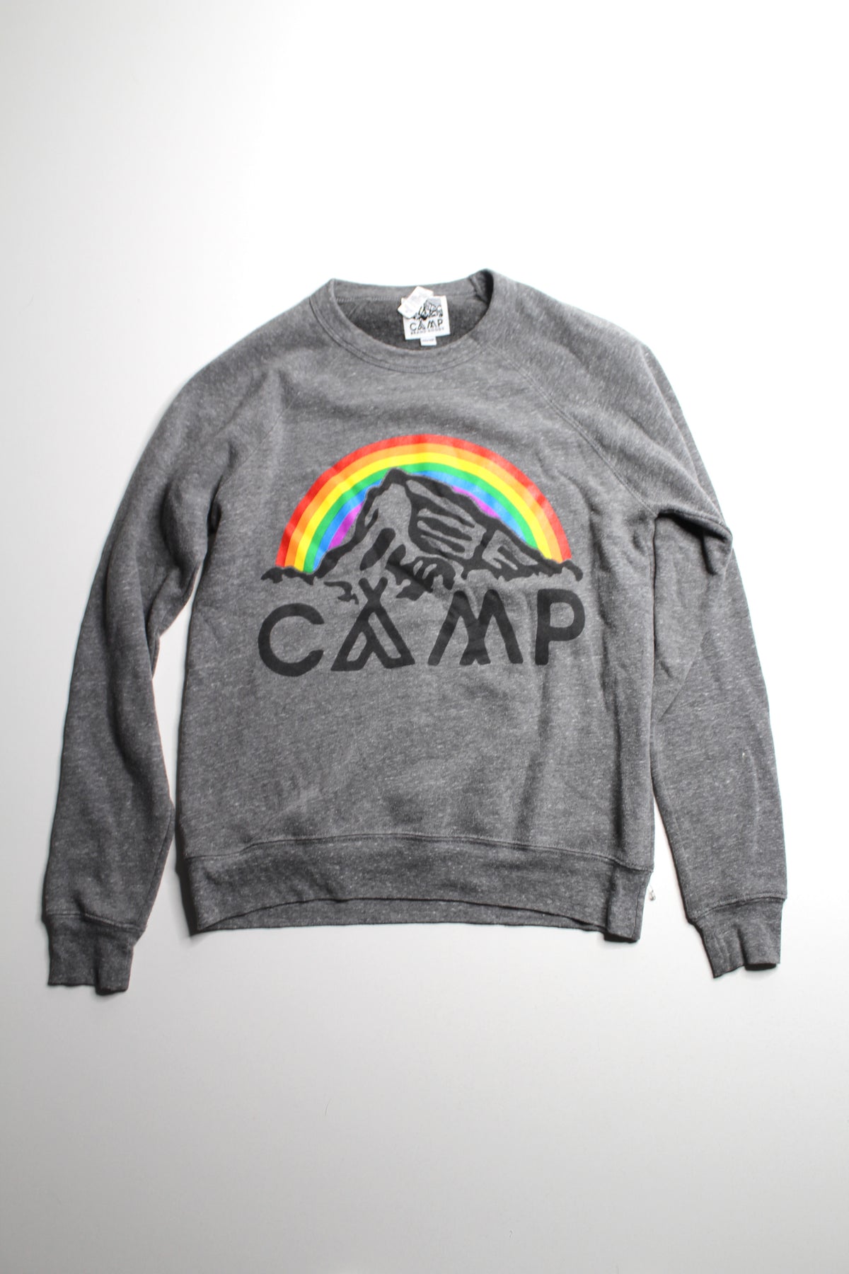 Camp Brand Goods grey sweater, size xs (loose fit)