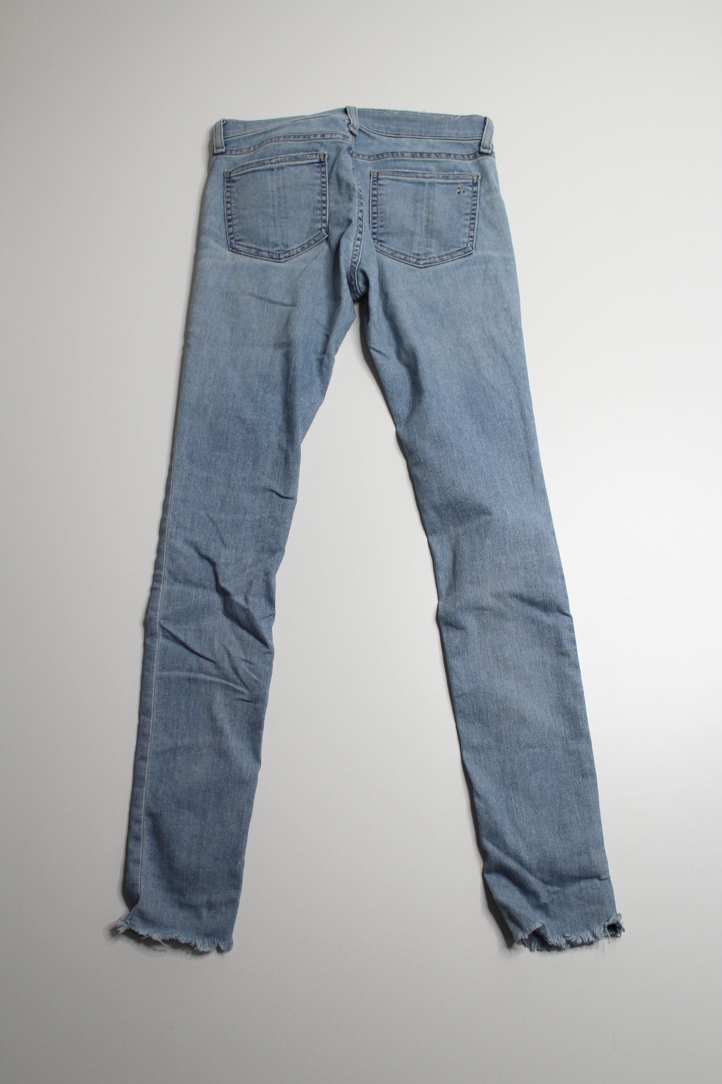 Rag & Bone light wash cln birdie mid rise skinny jeans, size 24 (30")  (price reduced: was $58)