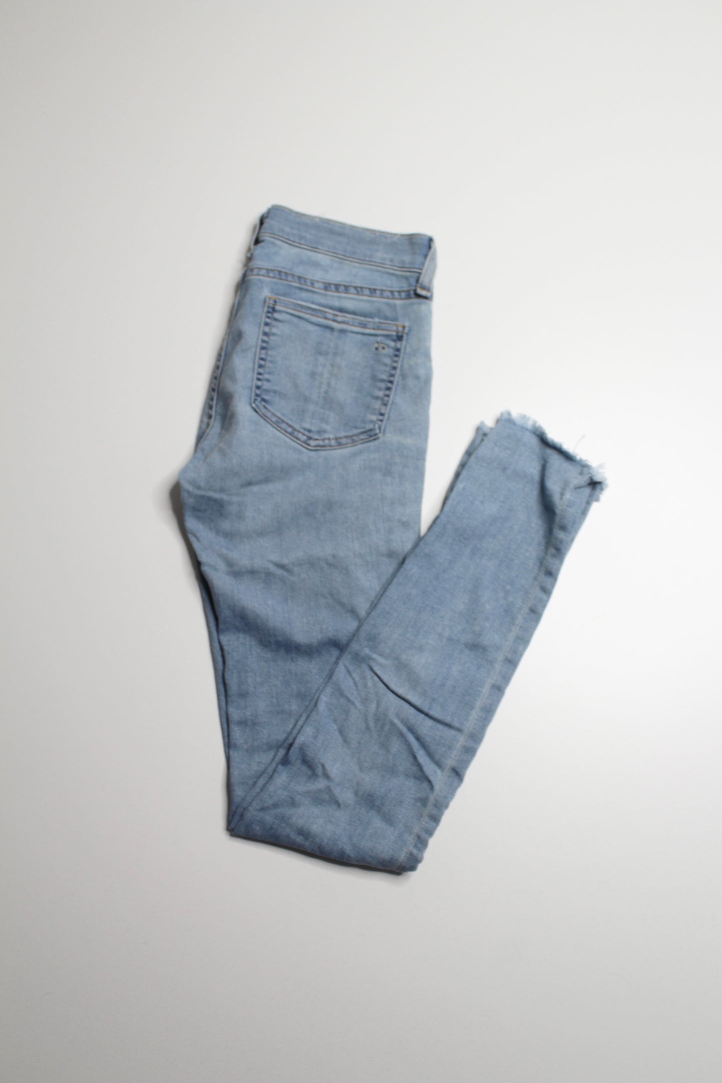 Rag & Bone light wash cln birdie mid rise skinny jeans, size 24 (30")  (price reduced: was $58)