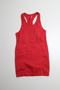 Zyia Active red tank, size small