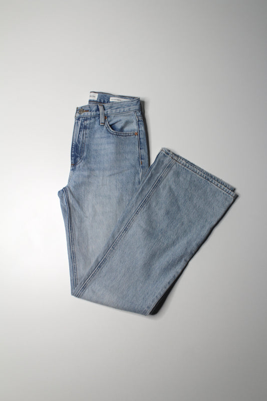 Denim Forum ‘marianne mid loose flare’ leg, size 23 (fit like 24) (32L)