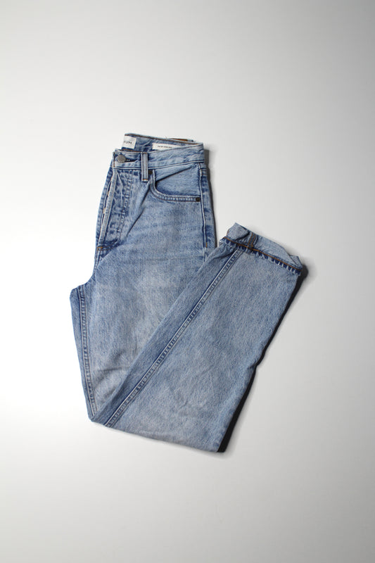 Denim Forum 'boyfriend high rise loose' jeans, size 23 (loose fit) (fit 23/24) (28L)