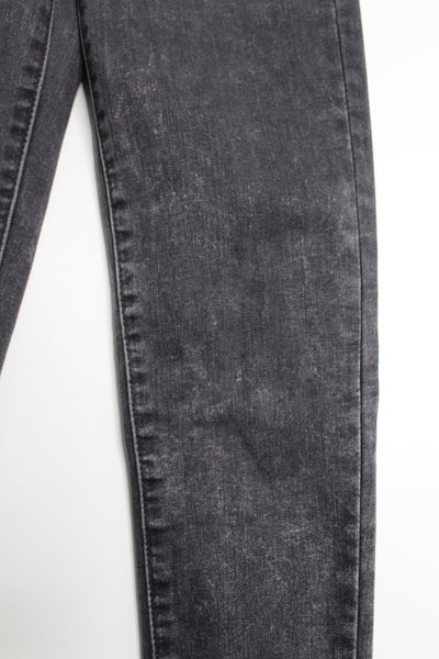 Levis black wash mile high super skinny jeans, size 24 (price reduced: was $48)