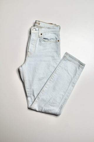 Levis (Aritzia) wedgie light wash icon jeans, size 24
