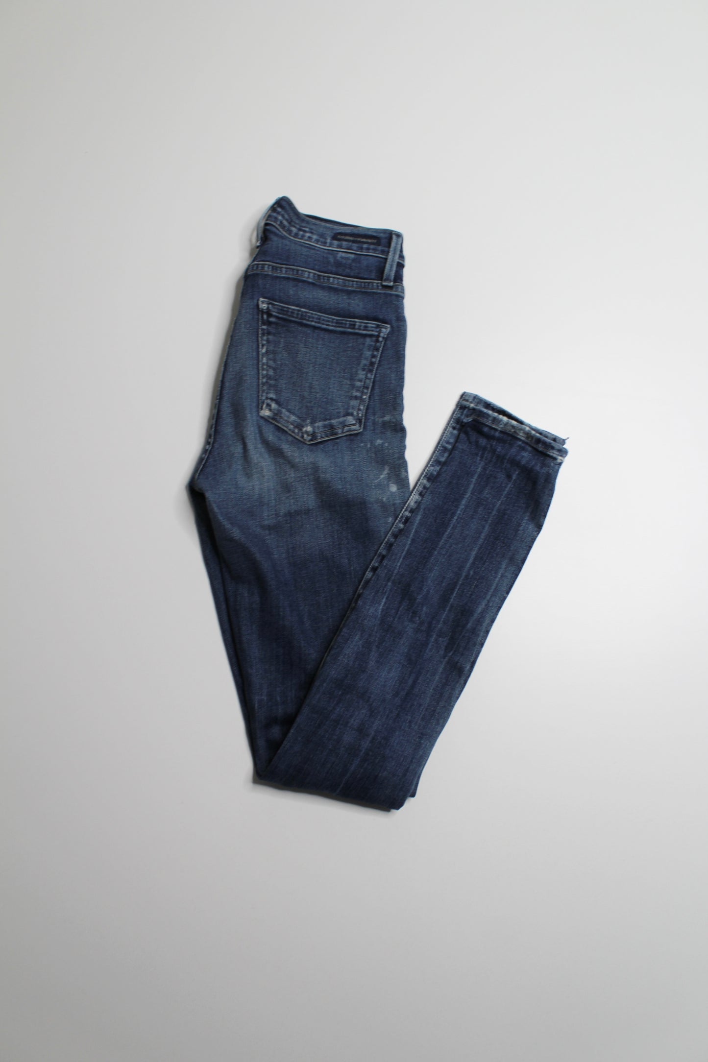 Citizens  of Humanity distressed rocket high rise skinny jeans, size 24  (price reduced: was $48)