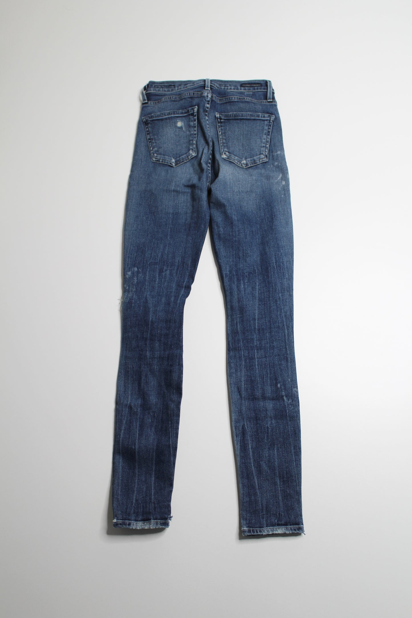 Citizens  of Humanity distressed rocket high rise skinny jeans, size 24  (price reduced: was $48)