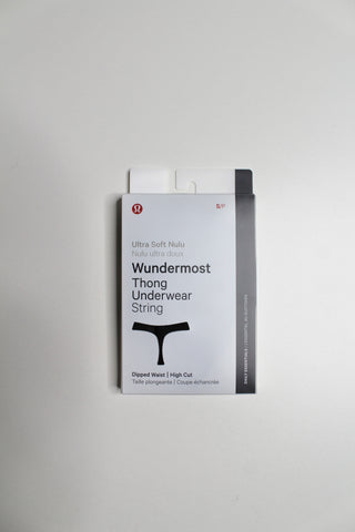 Lululemon wundermost ultra soft nulu thong underwear, size small *new in box