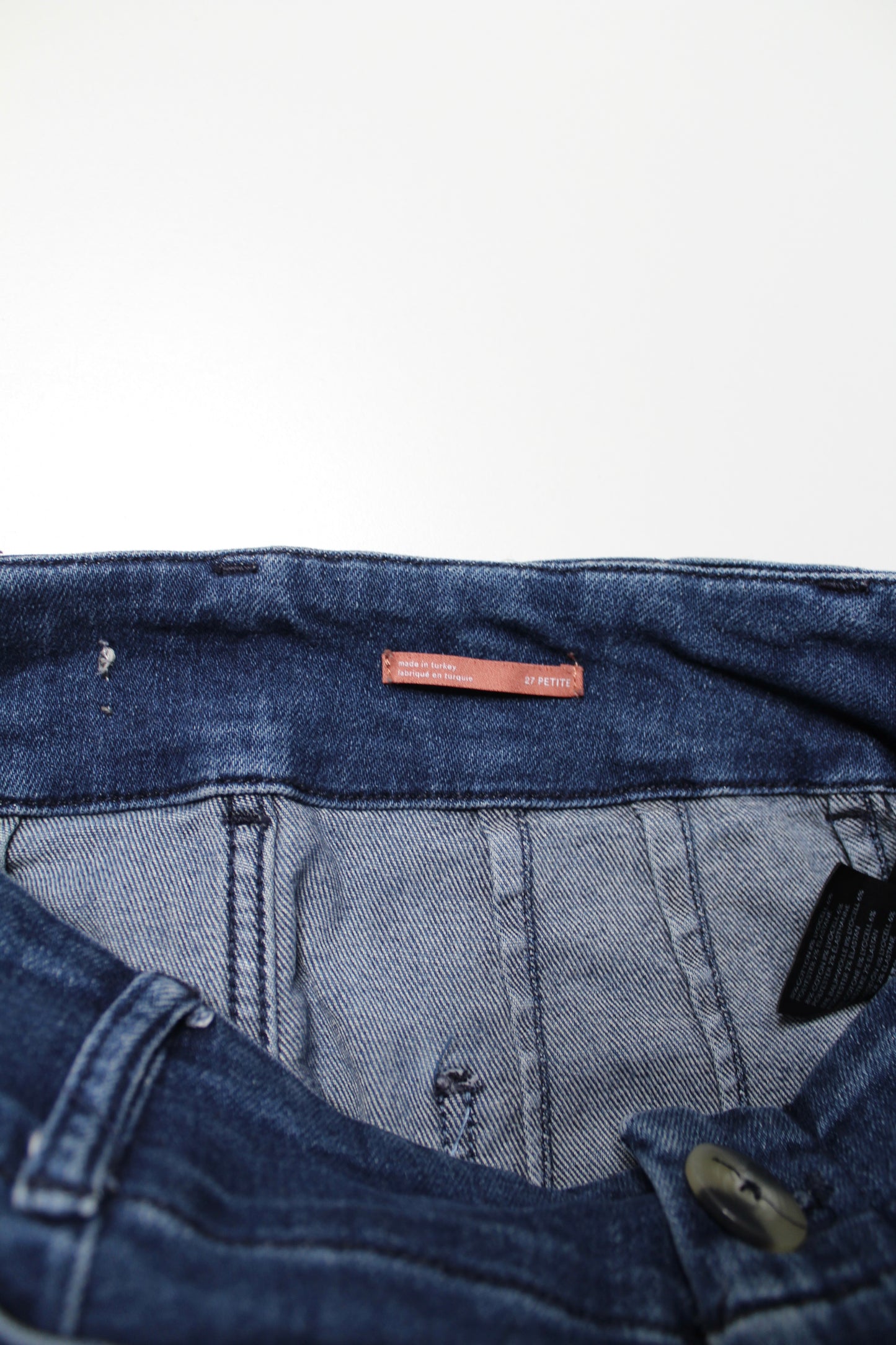 Anthropologie Pilcro high rise denim culotte wide leg jeans, size 27 petite (24”) (sale: was $48)