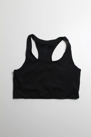 Girlfriend Collective black sports bra, size large (additional 20% off)