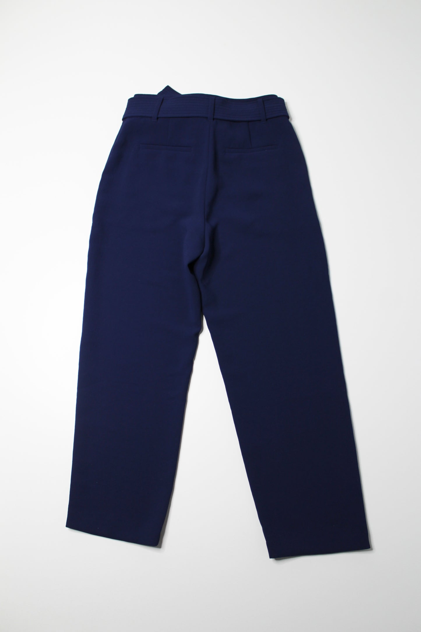 Aritzia wilfred royal blue tie front pant, size 8 (25”)