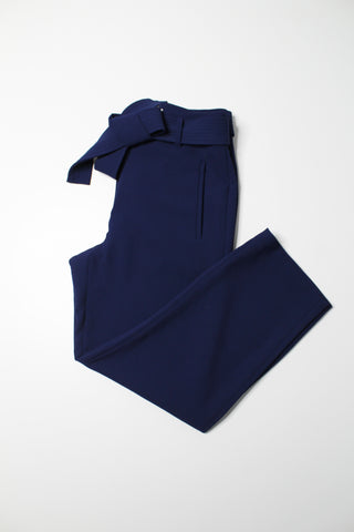 Aritzia wilfred royal blue tie front pant, size 8 (25”)