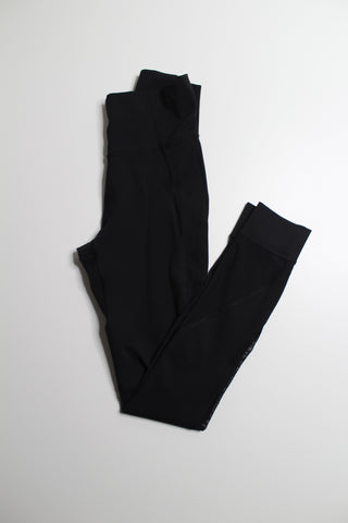 Lululemon black mesh leggings, size 4 (price reduced: was $48)