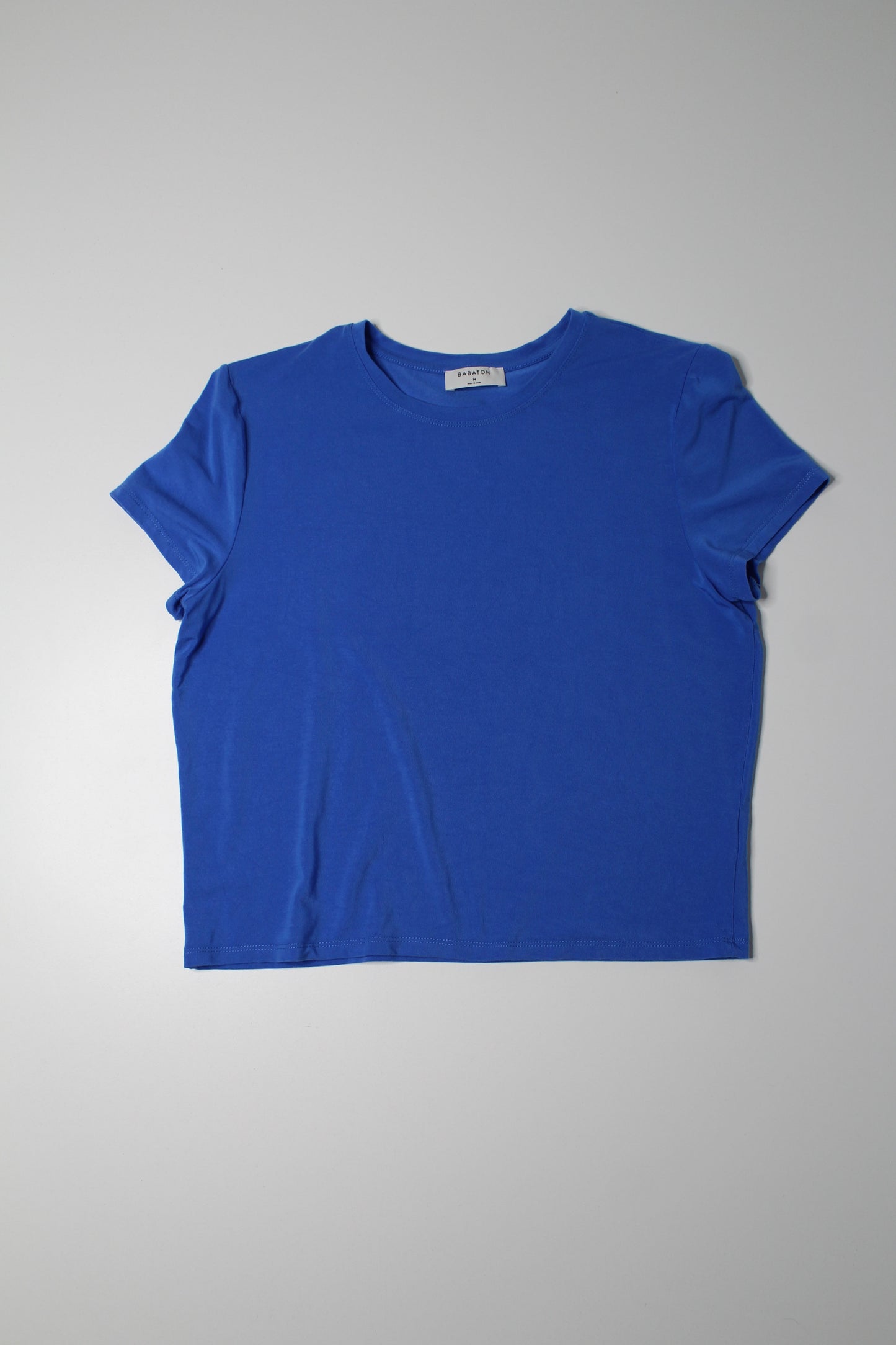 Aritzia Babaton blue everyday t shirt, size medium