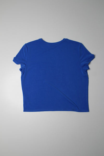 Aritzia Babaton blue everyday t shirt, size medium