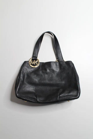 Michael Kors black pebbled leather boho bag (price reduced: was $120)