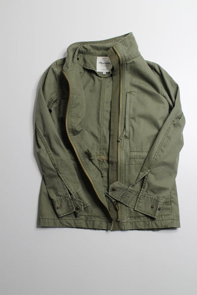 Madewell olive utility jacket, size xs (relaxed fit) (price reduced: was $48)