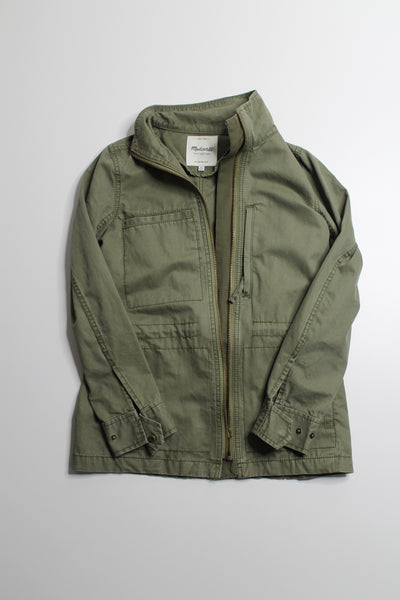 Madewell olive utility jacket, size xs (relaxed fit) (price reduced: was $48)