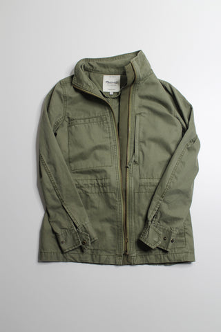 Madewell olive utility jacket, size xs (relaxed fit) (price reduced: was $48)