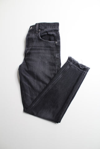 AGOLDE black wash skinny jeans, size 25